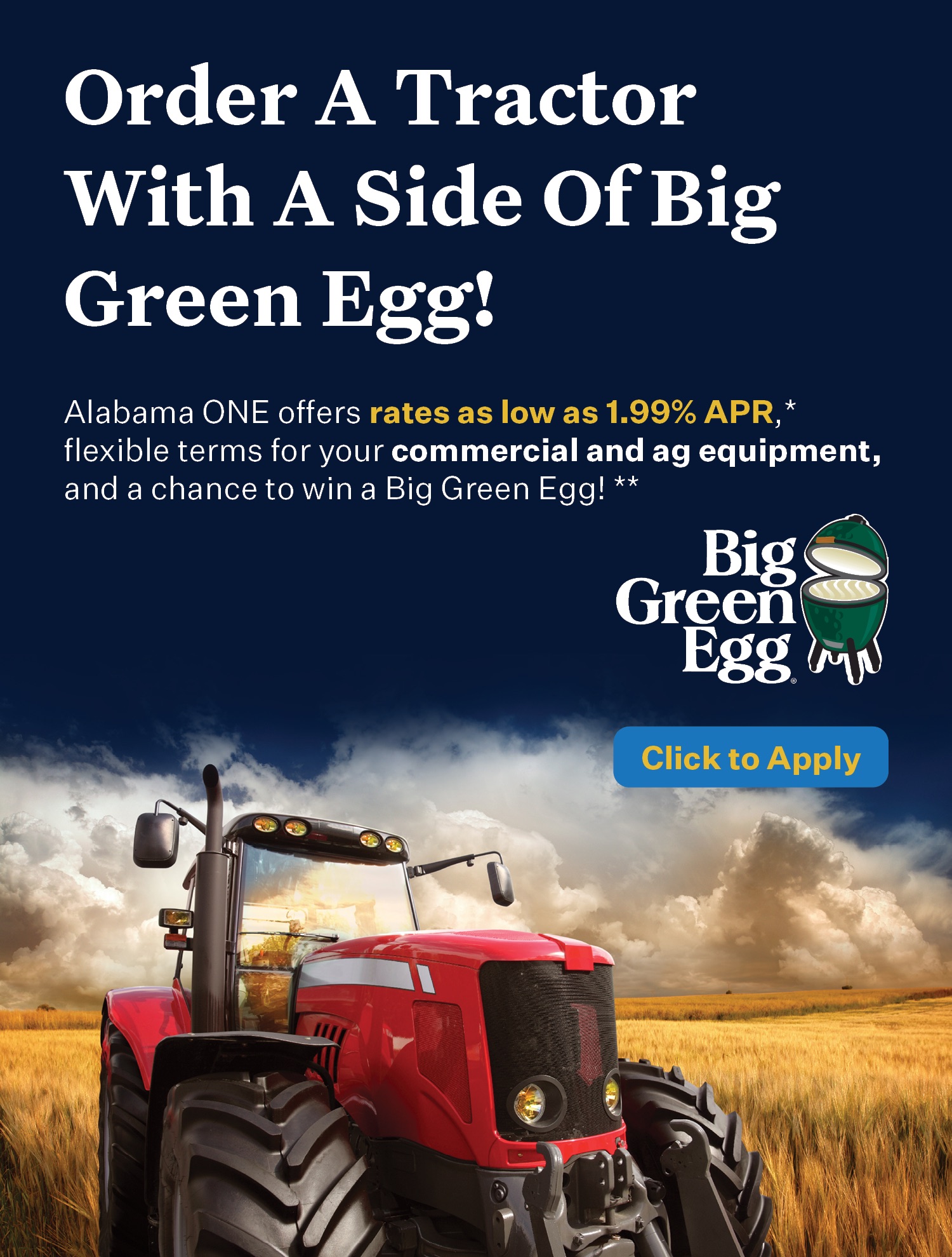 Special Promotion on Commercial & Ag Equipment